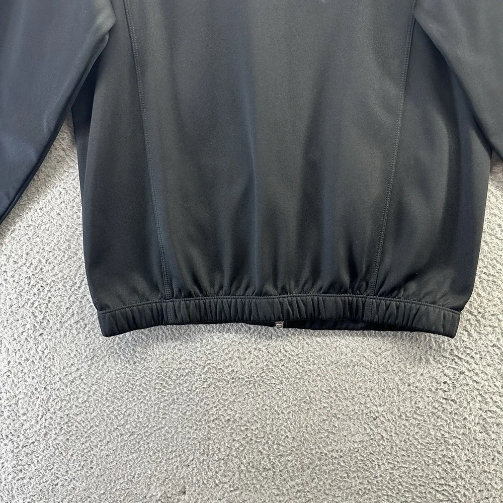 Nike Golf Track Jacket Men's Size Small Black Full Zip Therma-Fit Jacket Size S